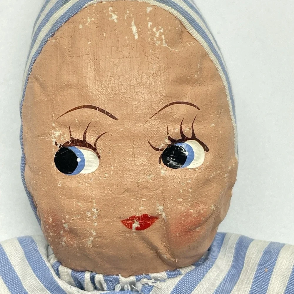 Vintage 1950s Children's Hospital Hand Puppet Kewpie Doll‎